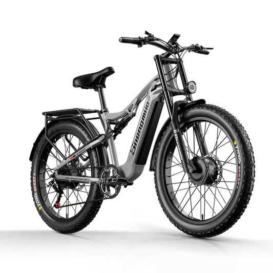 Vélo électrique à double moteur Shengmilo S600 2000 W avec batterie Samsung (nouveauté 2024)