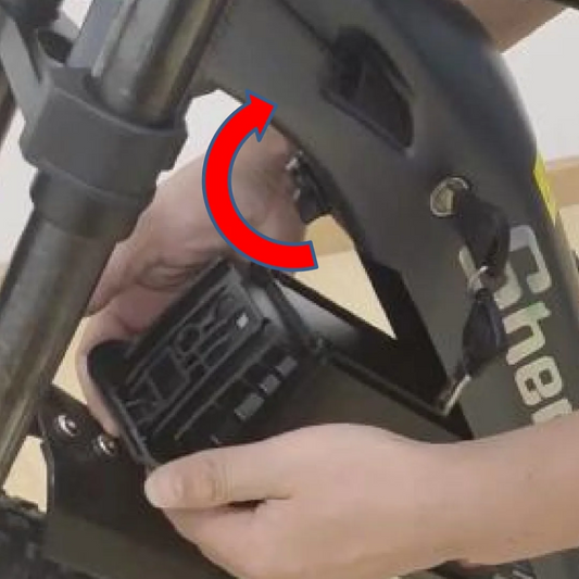 Original Battery Release Switch For Shengmilo E-bike