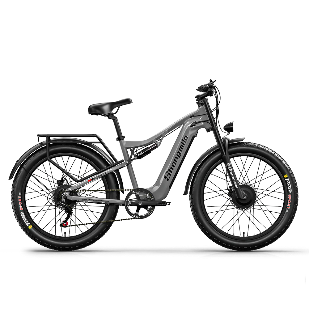 Vélo électrique à double moteur Shengmilo S600 2000 W avec batterie Samsung (nouveauté 2024)