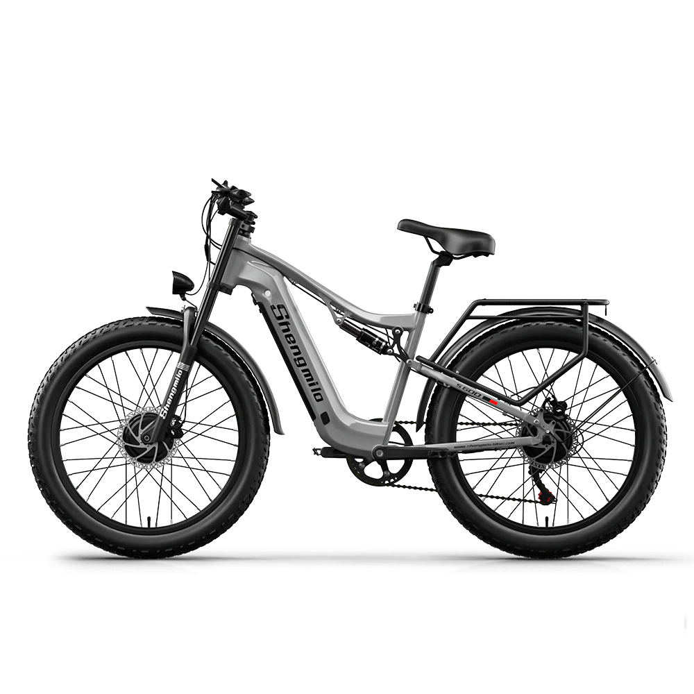 Vélo électrique à double moteur Shengmilo S600 2000 W avec batterie Samsung (nouveauté 2024)