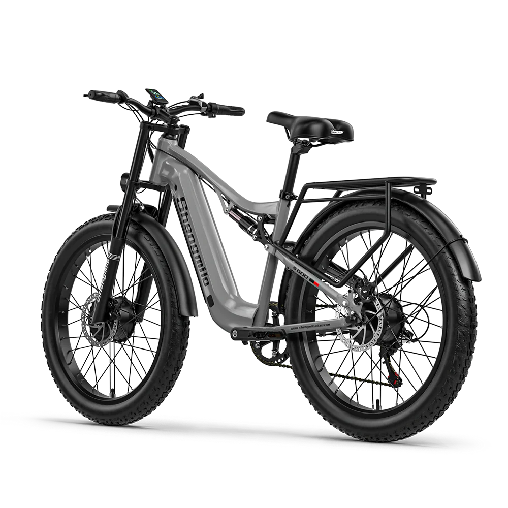 Vélo électrique à double moteur Shengmilo S600 2000 W avec batterie Samsung (nouveauté 2024)