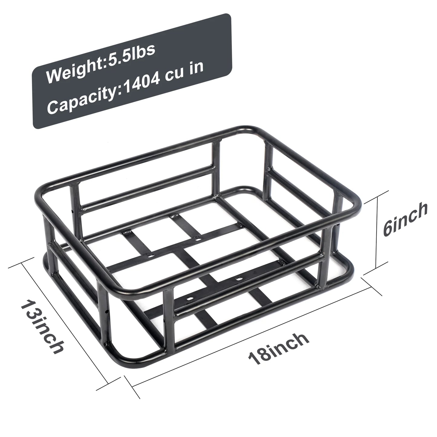 Rear Storage Basket for Shengmilo Burchda E-bikes