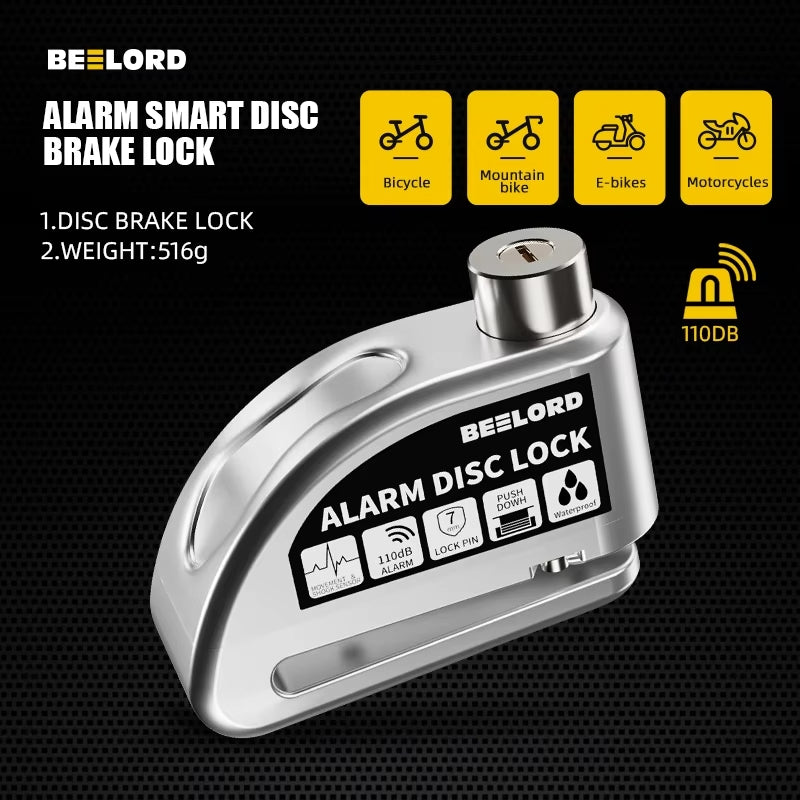 Scheibenbremsen-Alarmschloss für Shengmilo E-Bikes