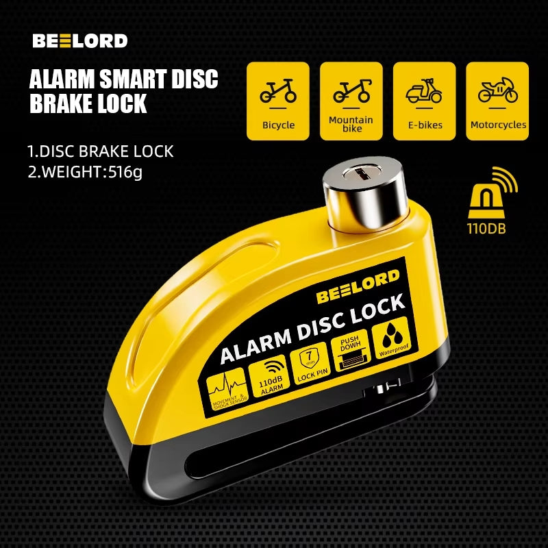 Scheibenbremsen-Alarmschloss für Shengmilo E-Bikes