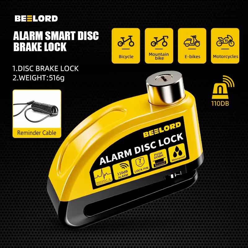Scheibenbremsen-Alarmschloss für Shengmilo E-Bikes