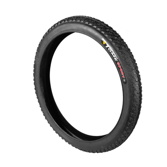 outer tire + inner tire